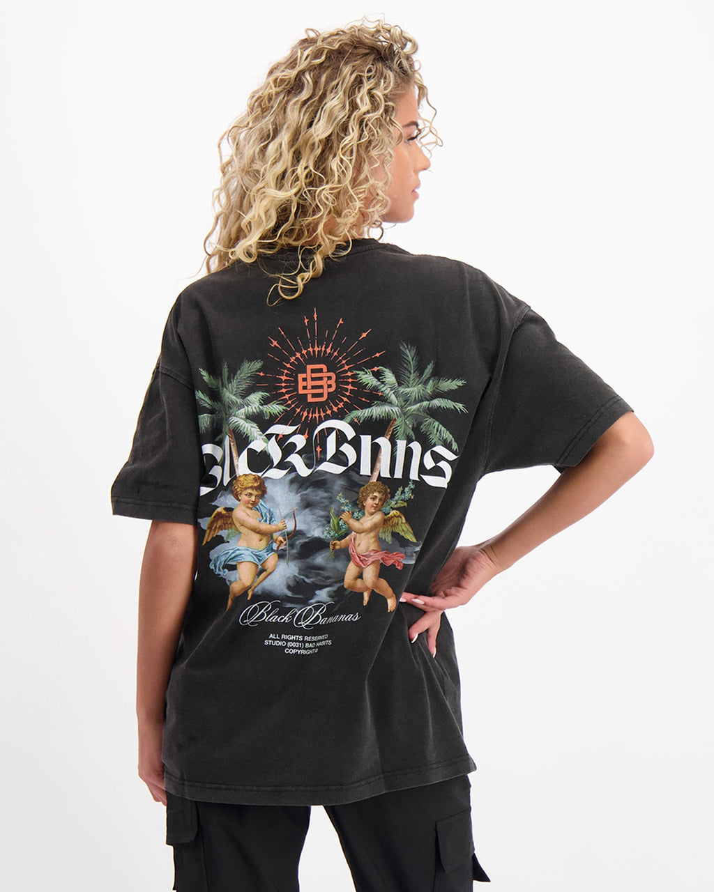 BLACK BANANAS Camiseta Unisex Modelo:1.125.3.31 Black.