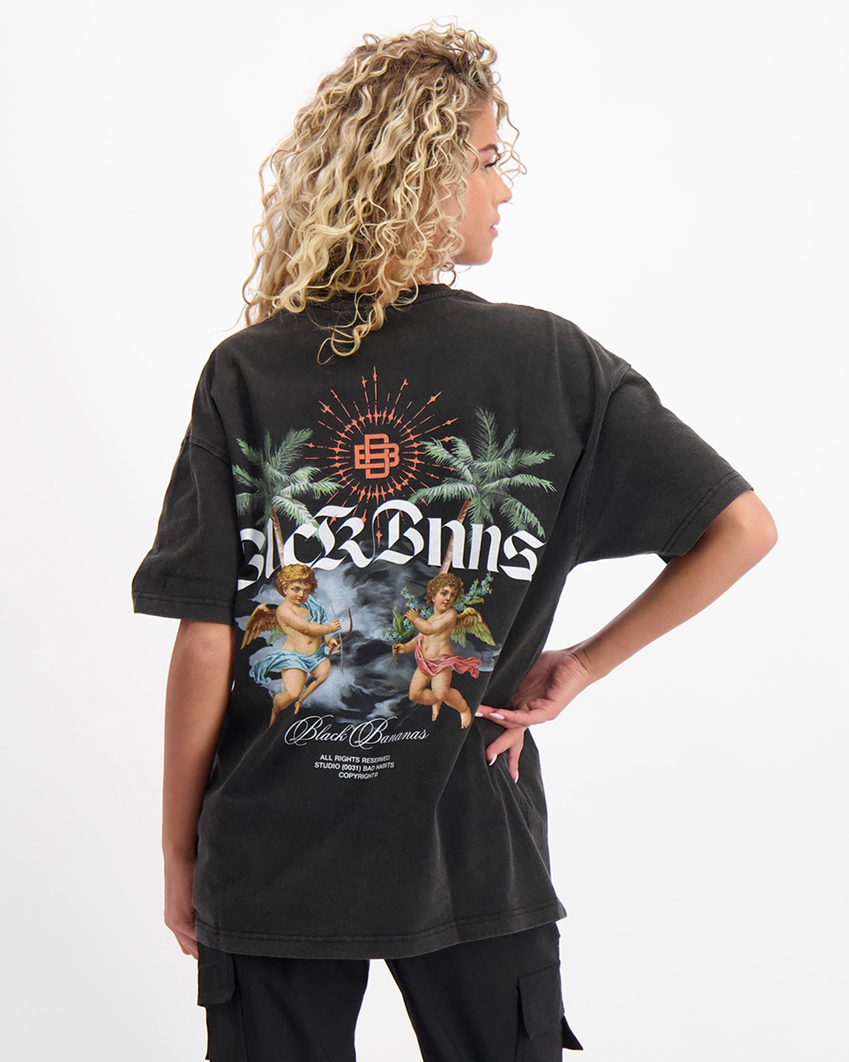 BLACK BANANAS Camiseta Unisex Modelo:1.125.3.31 Black.
