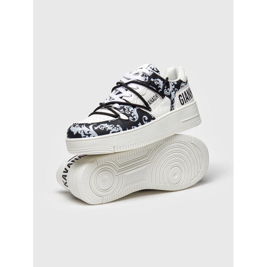 GIANNI KAVANAGH Zapatillas con Velcro Negras Wrapped Majestic GKM007482 .
