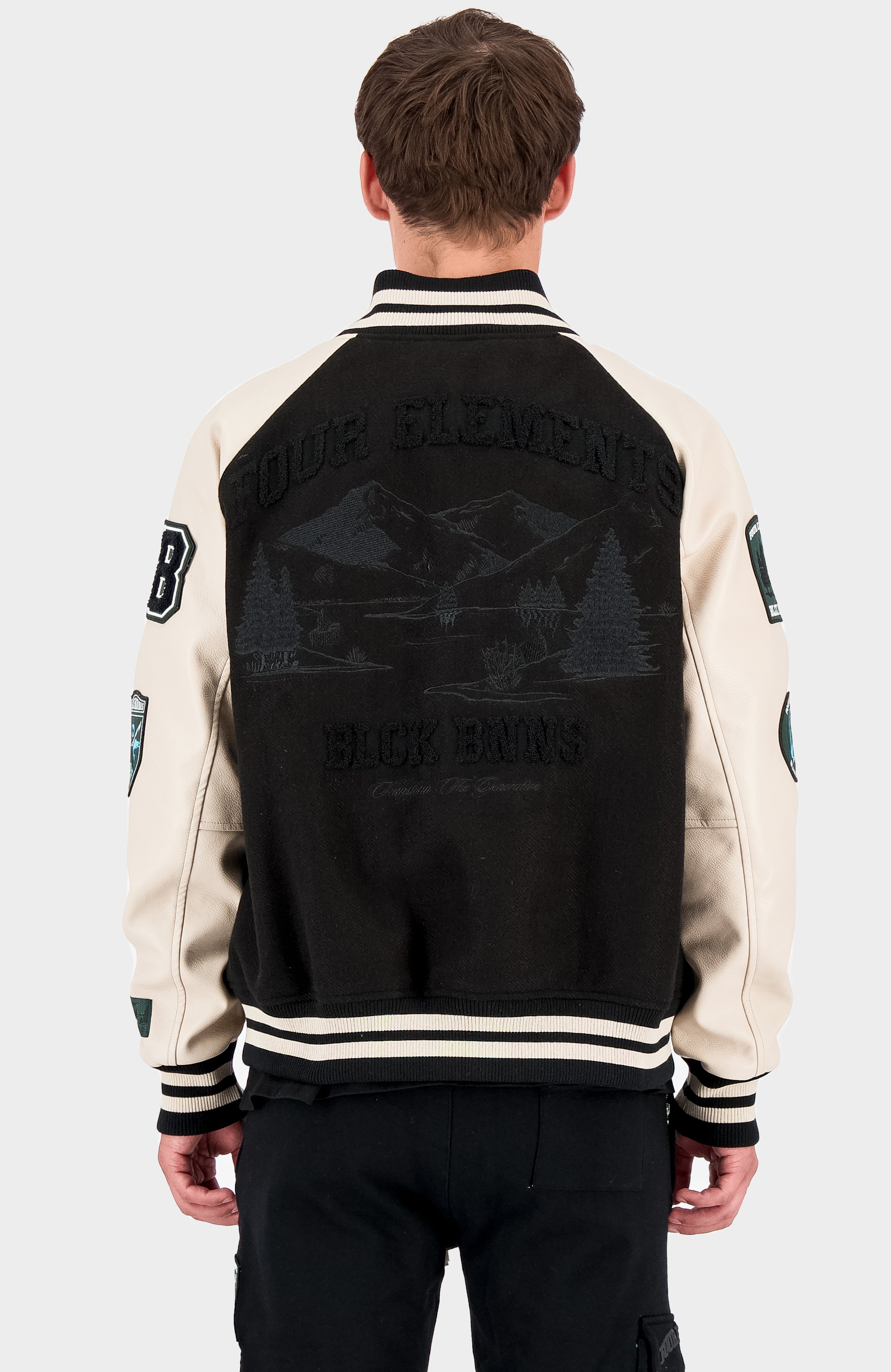 BLACK BANANAS CHAQUET HOMBRE PIEL.