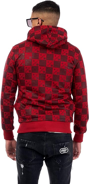 GEORGE-V Sudadera con Capucha gv-2084 Red..