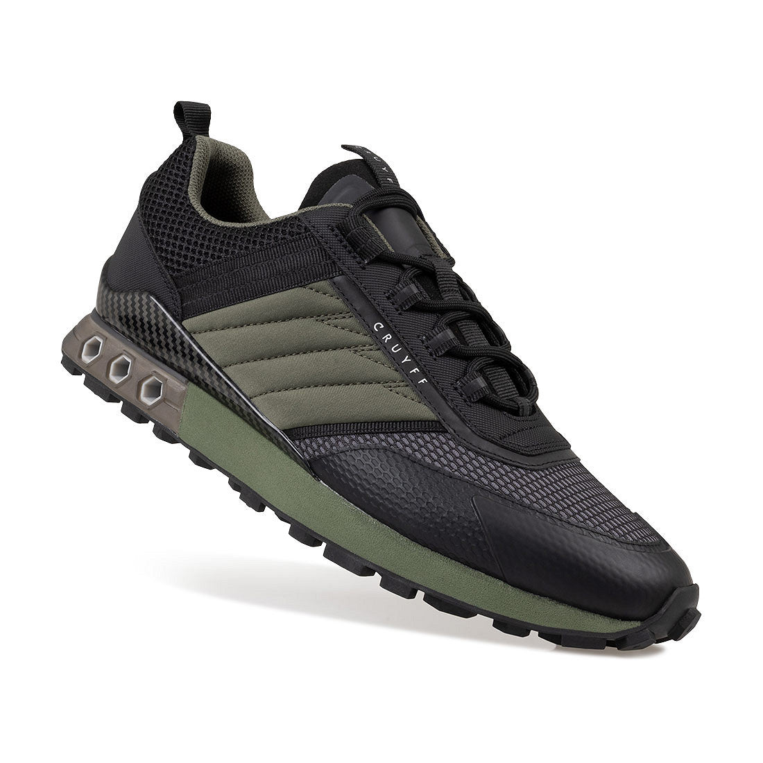 Cruyff Zapatillas Hombre Fearia Equalizer CC253140-559 Olive- Black.