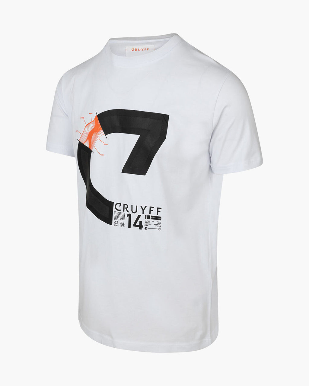 Cruyff Camiseta Hombre Modelo Alan CA231073-100 White..