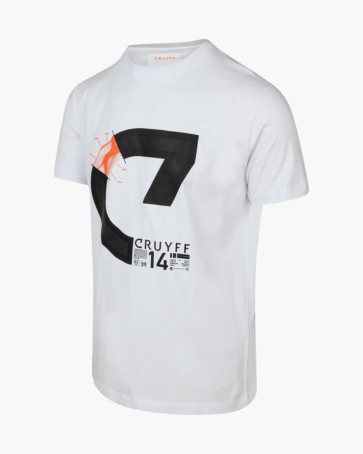 Cruyff Camiseta Hombre Modelo Alan CA231073-100 White..