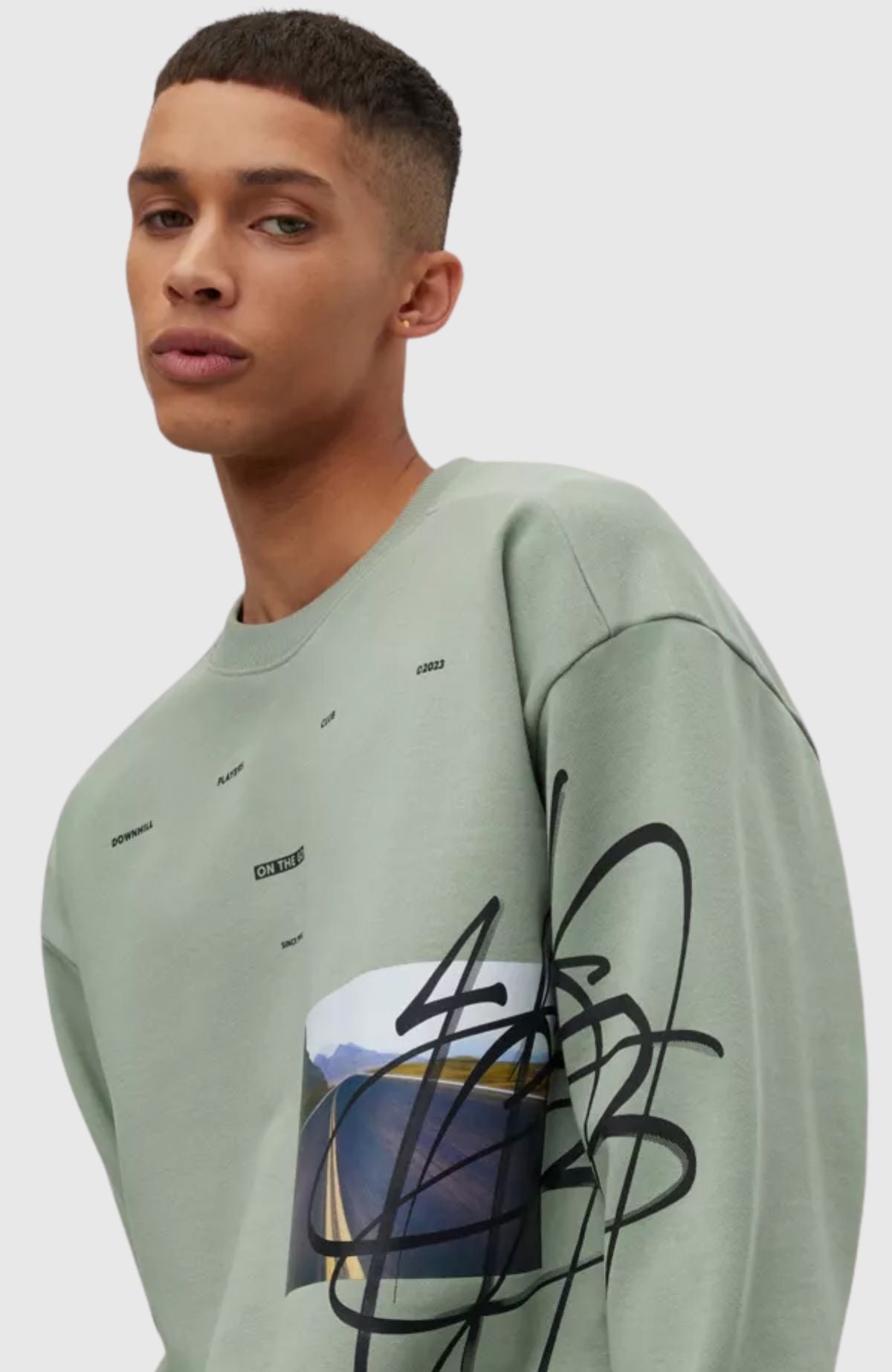 HUGO BOSS Sudadera para Hombre 50493703-330 Open.