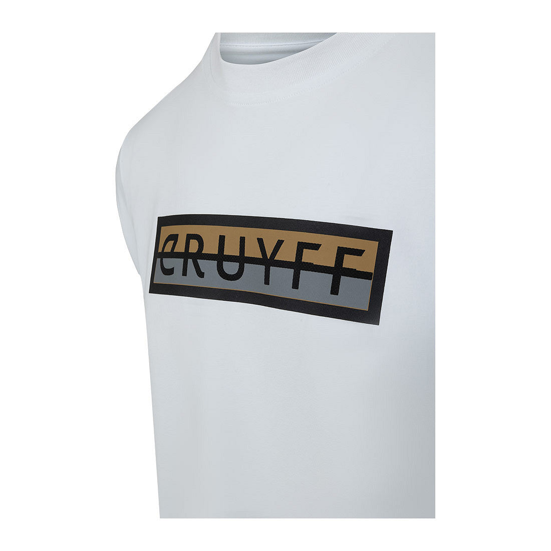 Cruyff Camiseta Hombre Modelo ID CA251059-160 White/Gold.
