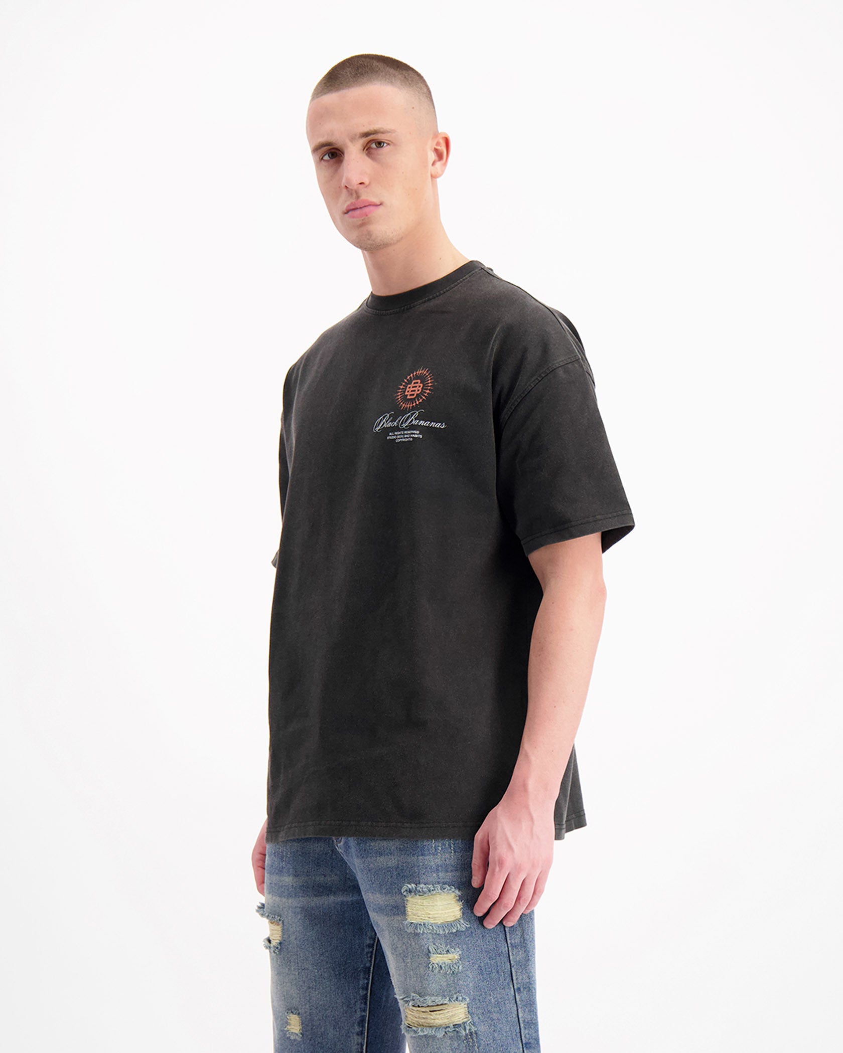 BLACK BANANAS Camiseta Unisex Modelo:1.125.3.31 Black.