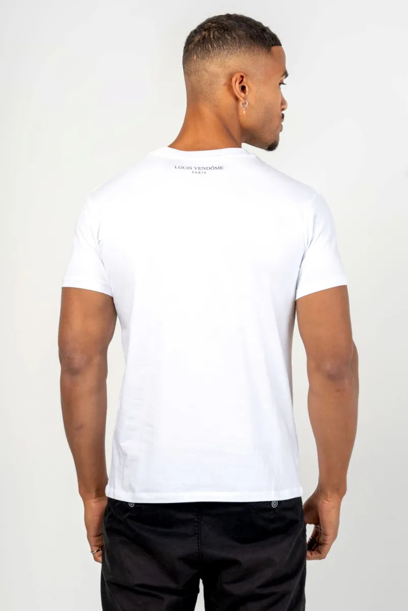 LOUIS VENDOME CAMISETA HOMBRE LV-65 White.