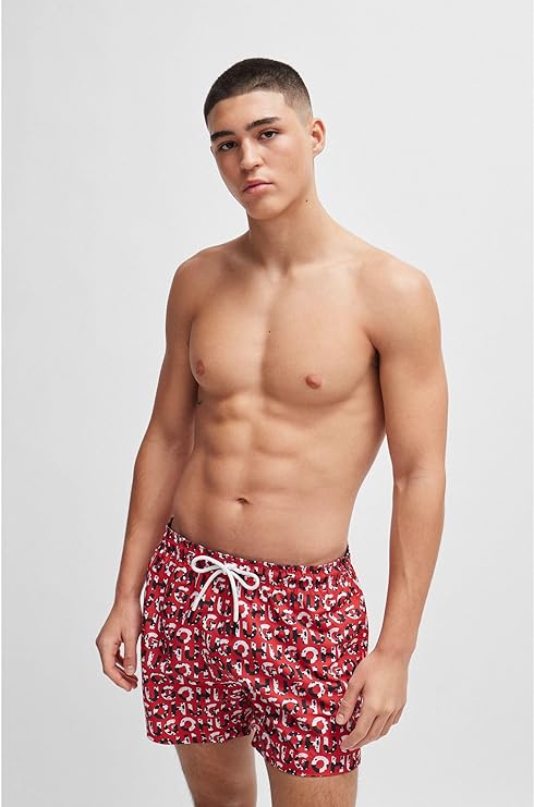 HUGO BOSS BAÑADOR HOMBRE  50474322-611 RED.