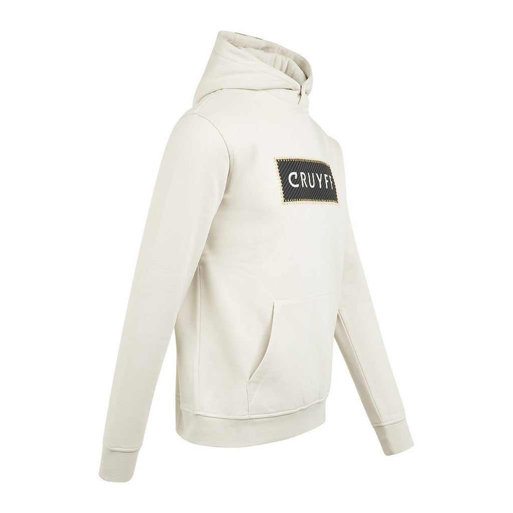 Cruyff  Sudadera Hombre Modelo Fuzeknit Lasercut  CA243770-161 White/Gold.