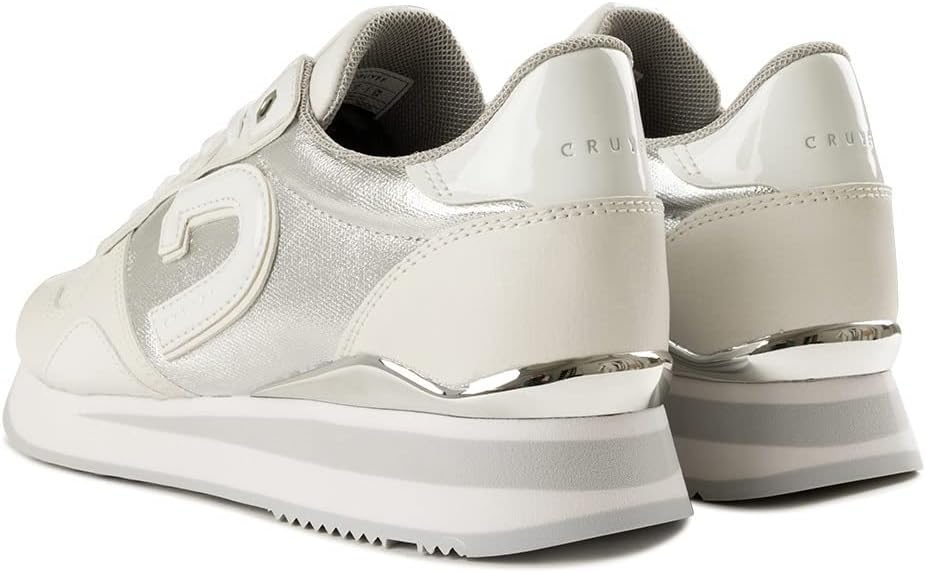 Cruyff Zapatillas Deportivas Parkrunne Lux CC231991-161Color Beige/Blanco.