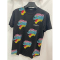 GEORGE-V .George Camiseta Cuello Redondo Estampado Cabeza DE Tigre Multicolor - GV2011 Black.