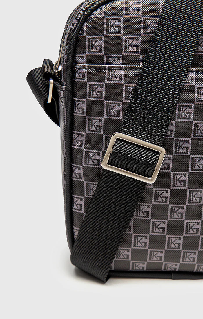 Bolso Hombre Gianni Cavanagh Color Negro.