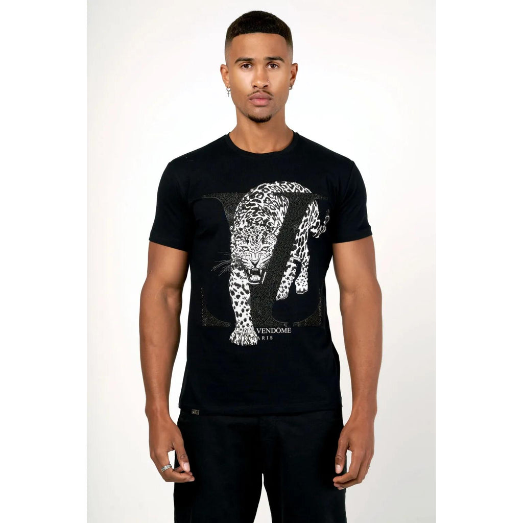 LOUIS VENDOME CAMISETA HOMBRE LV-66 Black.