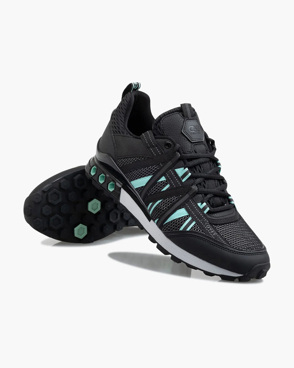 Cruyff Zapatillas Deportivas Hombre Modelo Fearia Hex CC243112-954 Black/Mint.