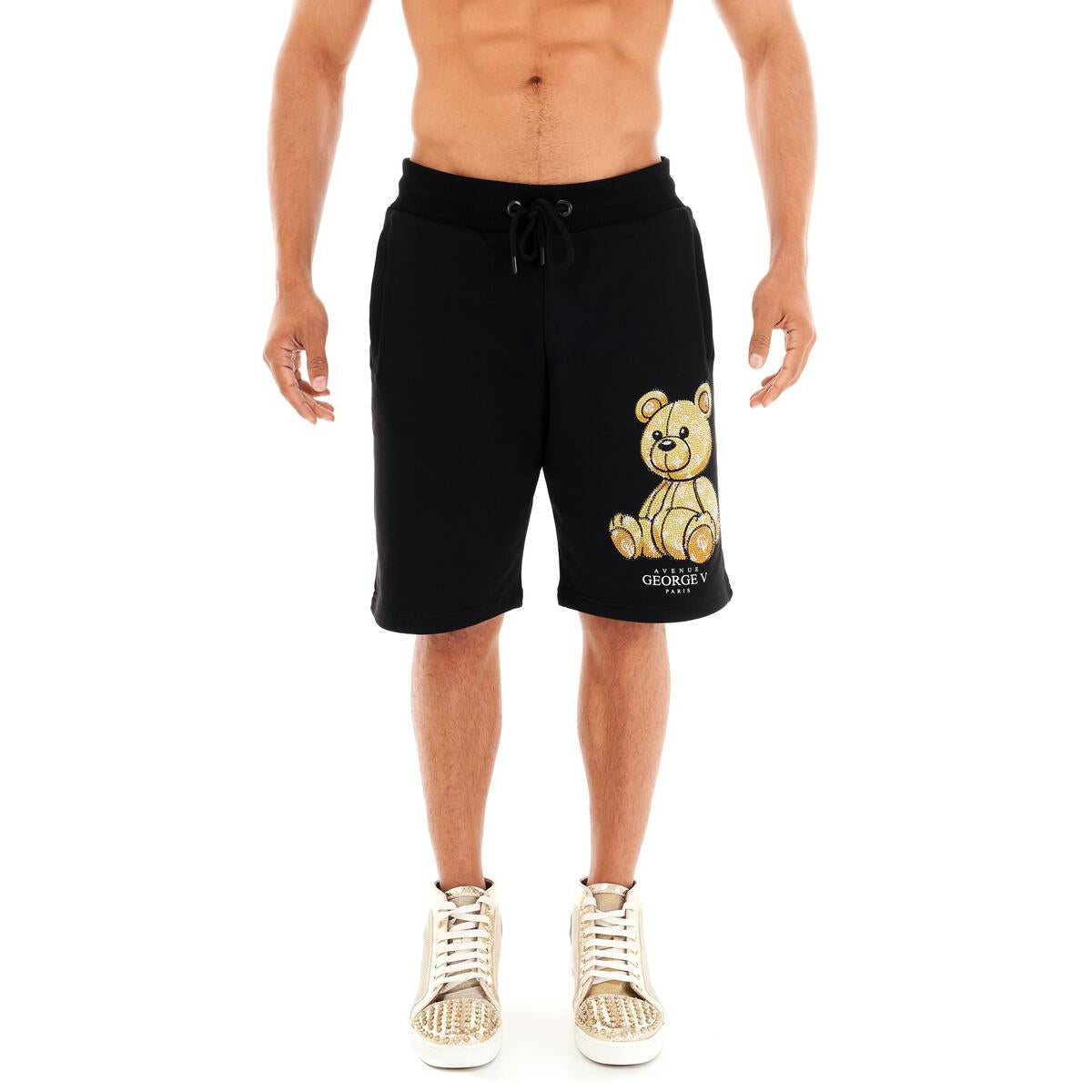 GEORGE-V .Pantalon Corto Hombre GV-2236 Black/Gold.