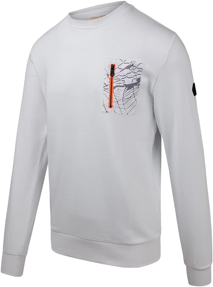 Cruyff Sudadera Sin Capucha CA223016-100 White.