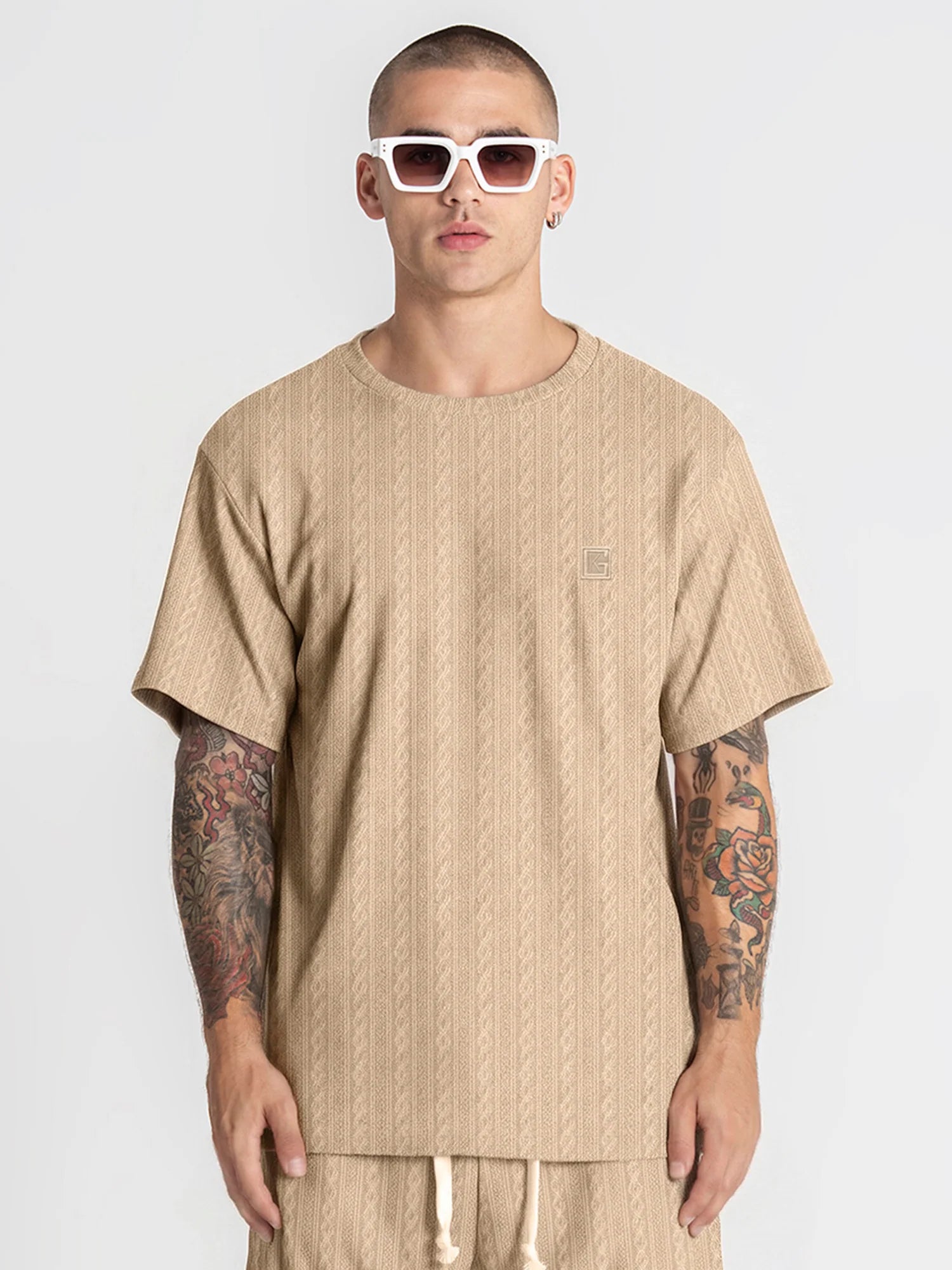 GIANNI KAVANAGH CONJUNTO HOMBRE GKM007542 Beige.
