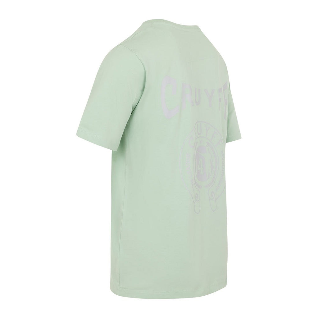 Cruyff Camiseta Hombre Modelo League Logo CA241021-501Color Verde.
