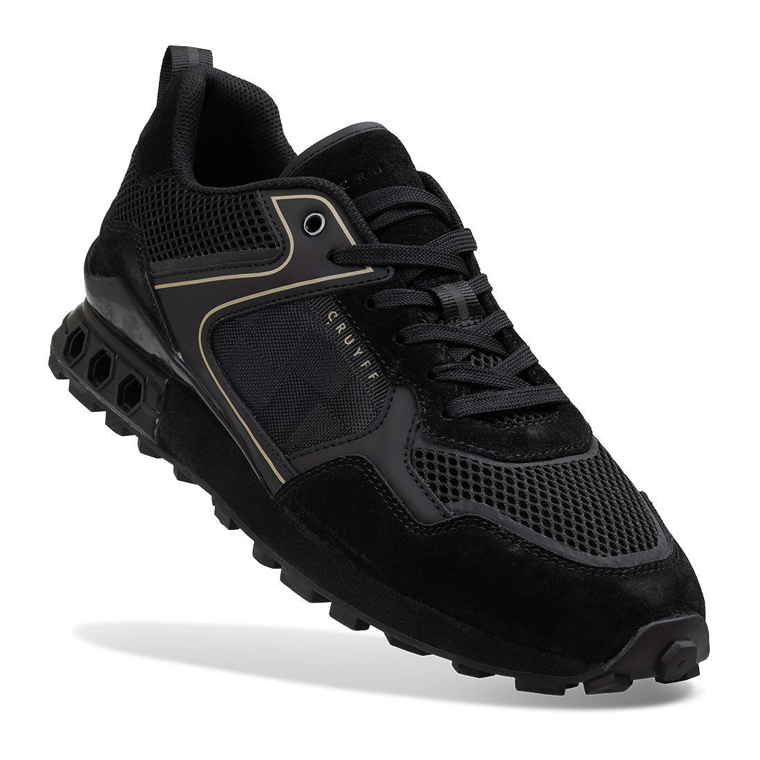 Cruyff Zapatillas Hombre Modelo Fuori CC261141-960 Black/Gold.