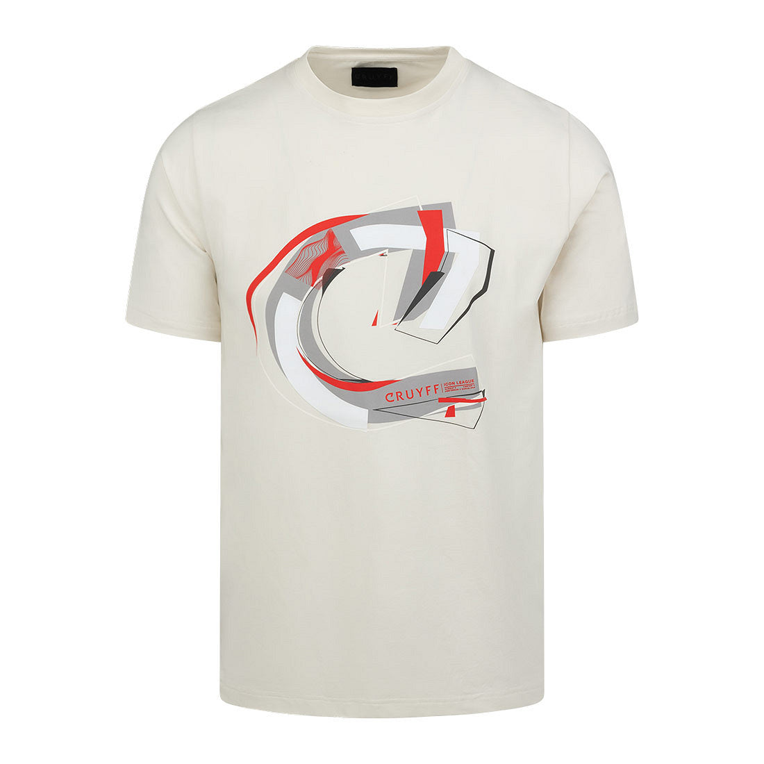 Cruyff Camiseta Hombre Modelo CA251054-101 White/red.