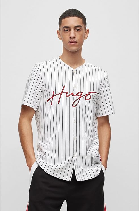 HUGO BOSS CAMISA MANGA CORTA  HOMBRE  50490730-199 Color BLANCO.