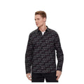 HUGO BOSS  Camisa Hombre, Manga Larga Color Negro,  50508663-001.