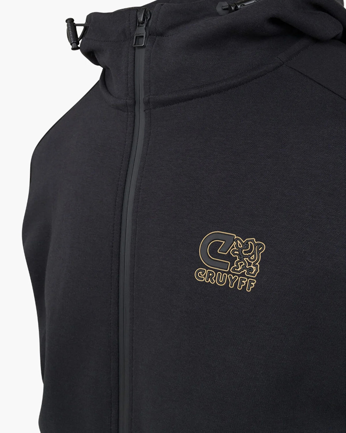 CRUYFF  SUDADERA  HOMBRE MODELO RIPSTOP CA243039-960  Black/Gold .