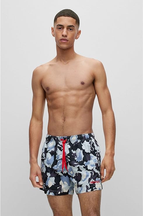 .HUGO Rin Pantalones Cortos de natación para Hombre 50491514-468.