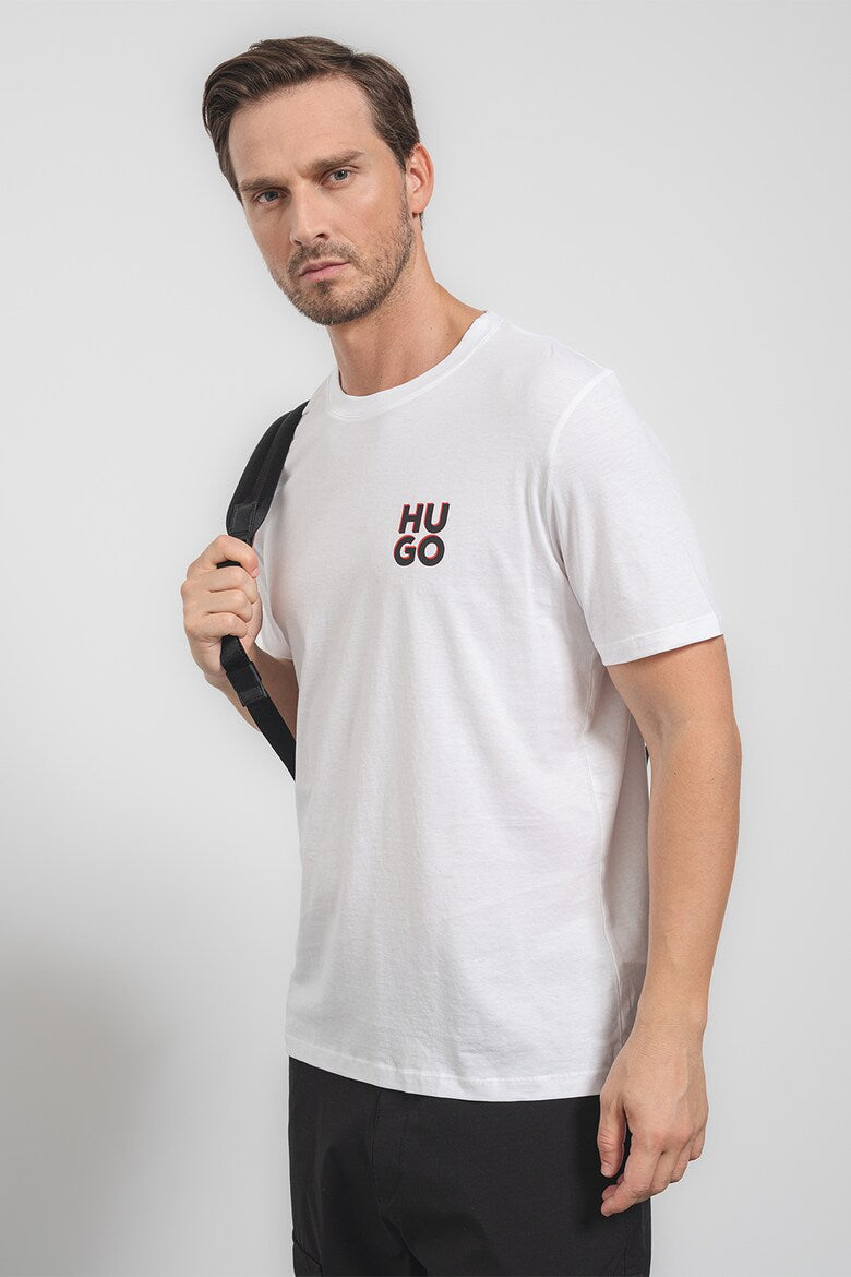 HUGO BOSS CAMISETA DOBLE HOMBRE  50492550-100 White.