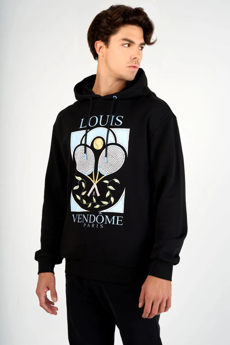 SUDADERA CON CAPUCHA DE TENIS Referencia: LV44.