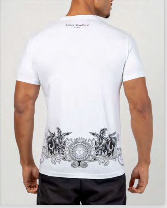 LOUIS VENDOME CAMISETA HOMBRE LV-72 White..