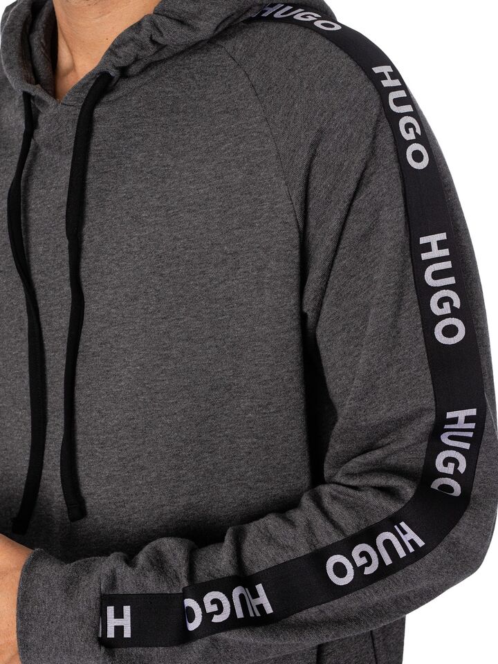 HUGO BOSS Sudadera Con Capucha  para hombre 50497003-061 Gris.