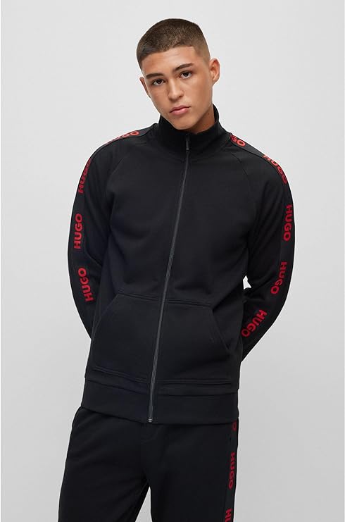 HUGO BOSS Sudadera Sin Capucha  para hombre 50496985-001 Negro.