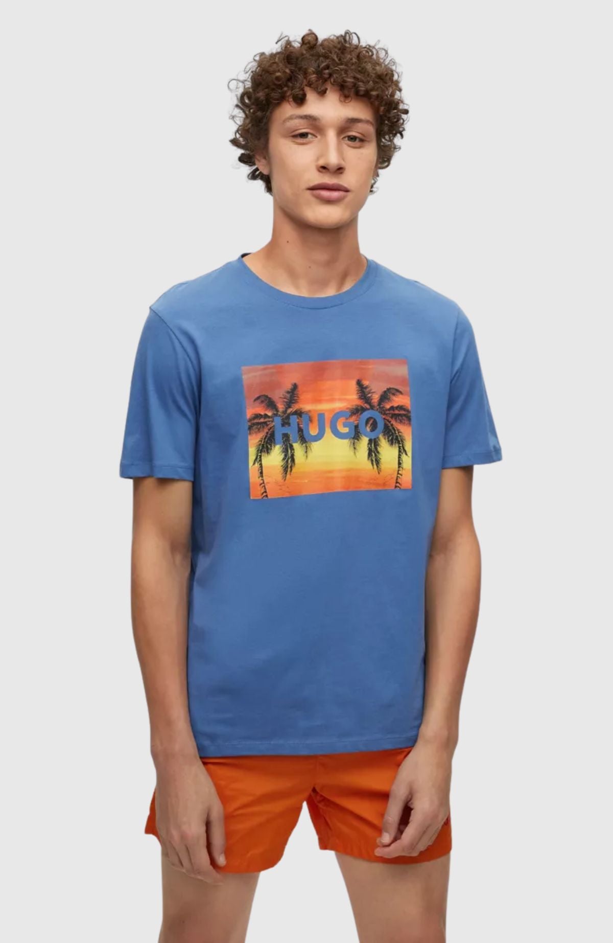 HUGO BOSS  Camiseta Manga Corta Hombre  Color Azul 50488952-479