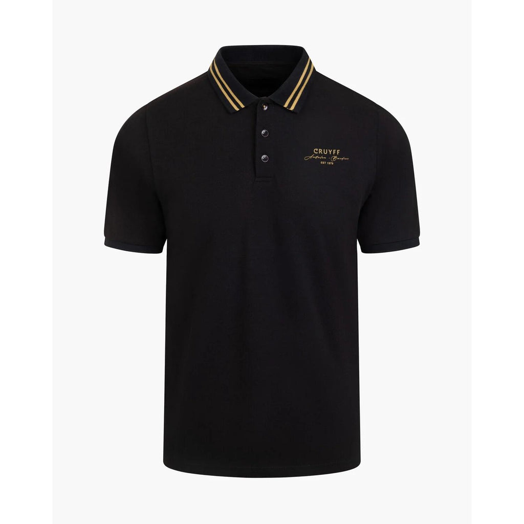 Cruyff Polo Hombre Modelo  CA251039-960 Black/Gold.