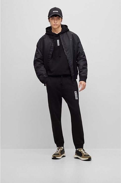 HUGO BOSS - Pantalon de Chandal para hombre 50494179-001 Negro.