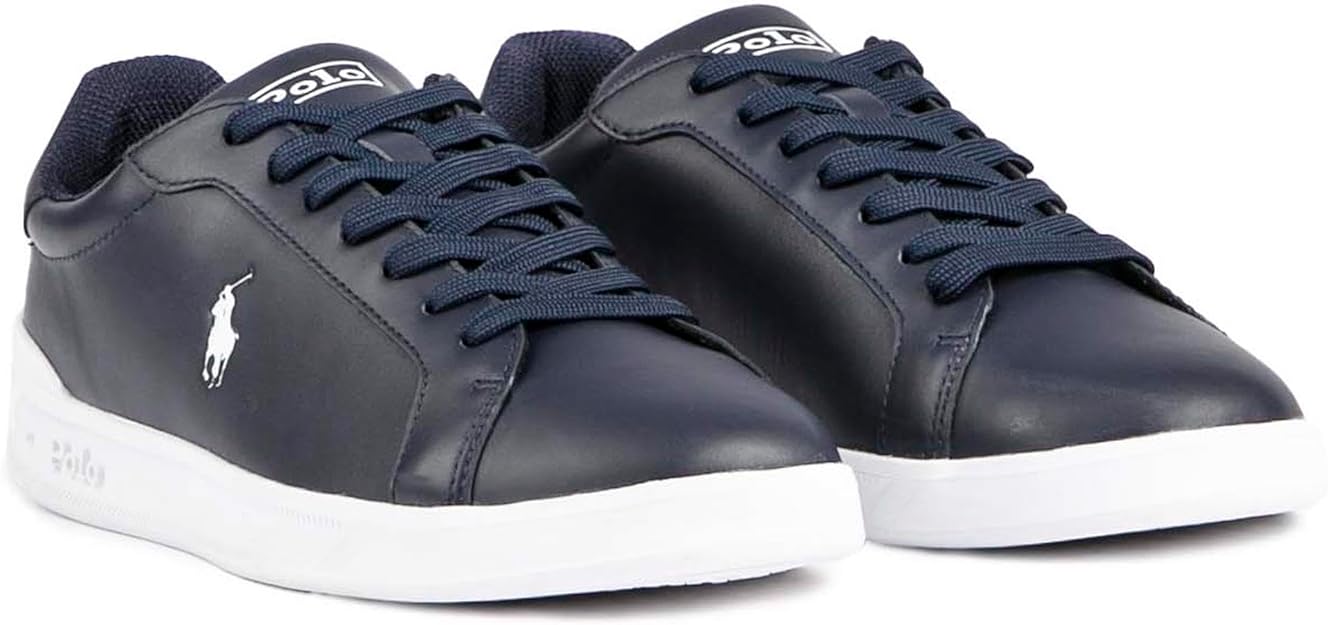 Ralph Lauren Zapatillas Polo Heritage Court II de Piel Lisa - Color - Azul Marino,