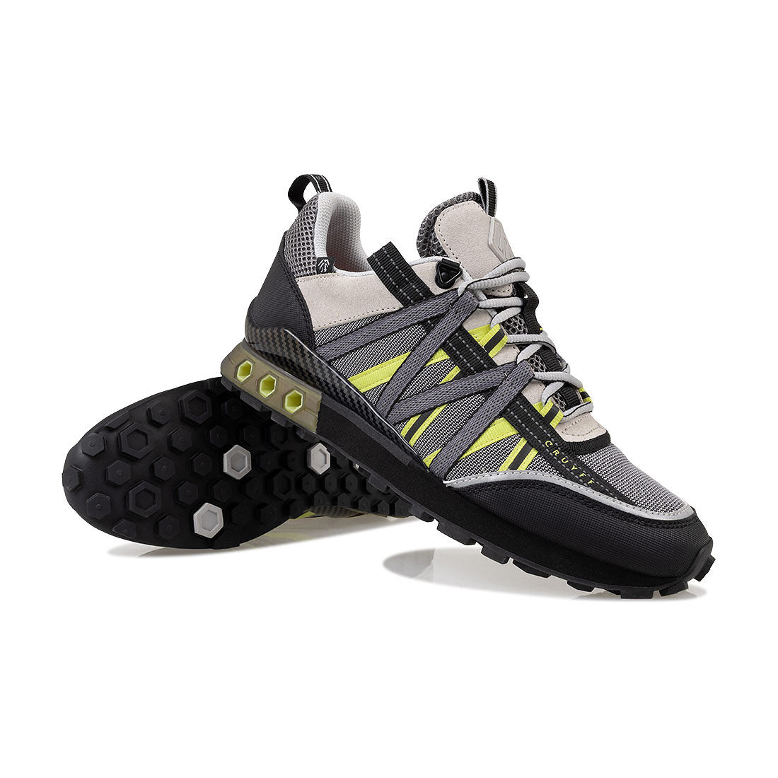 Cruyff Zapatillas Hombre Modelo Fearia Hex-Tech CMF253010-972 Grey.