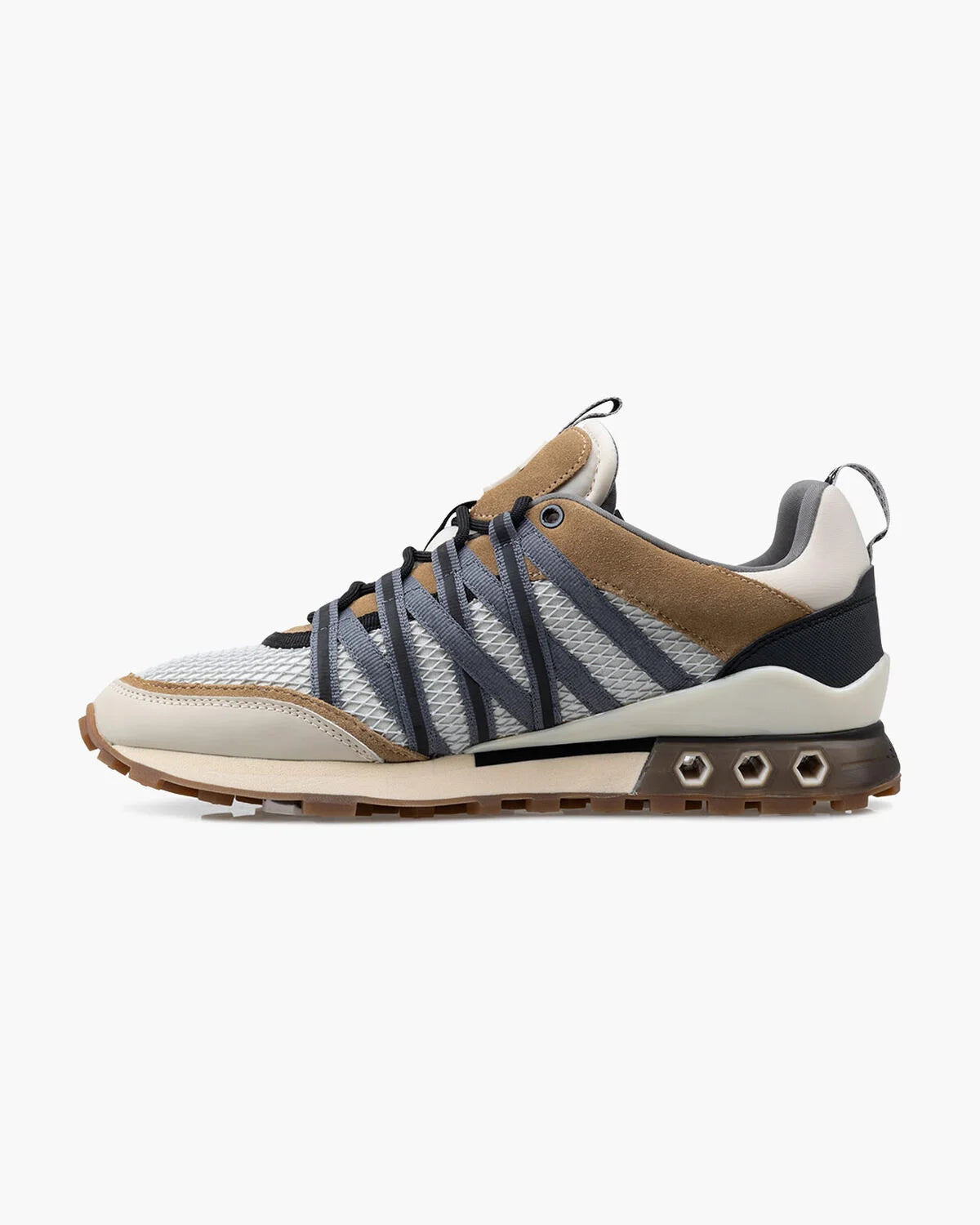 Cruyff Zapatillas Deportivas Hombre Modelo Fearia Hex-Tech CC241081-558 Cream/khaki.