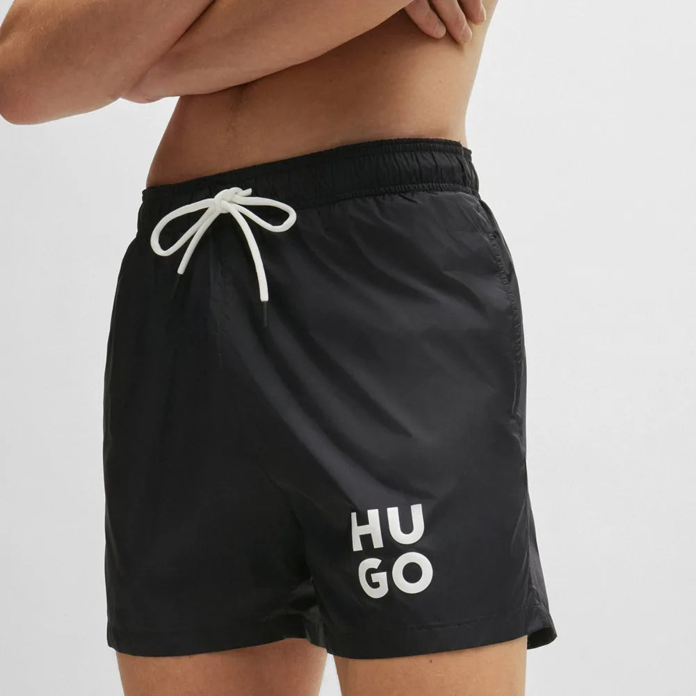 HUGO BOSS Bañador de secado rápido para hombre HUGO BOSS  50510190 001 Negro