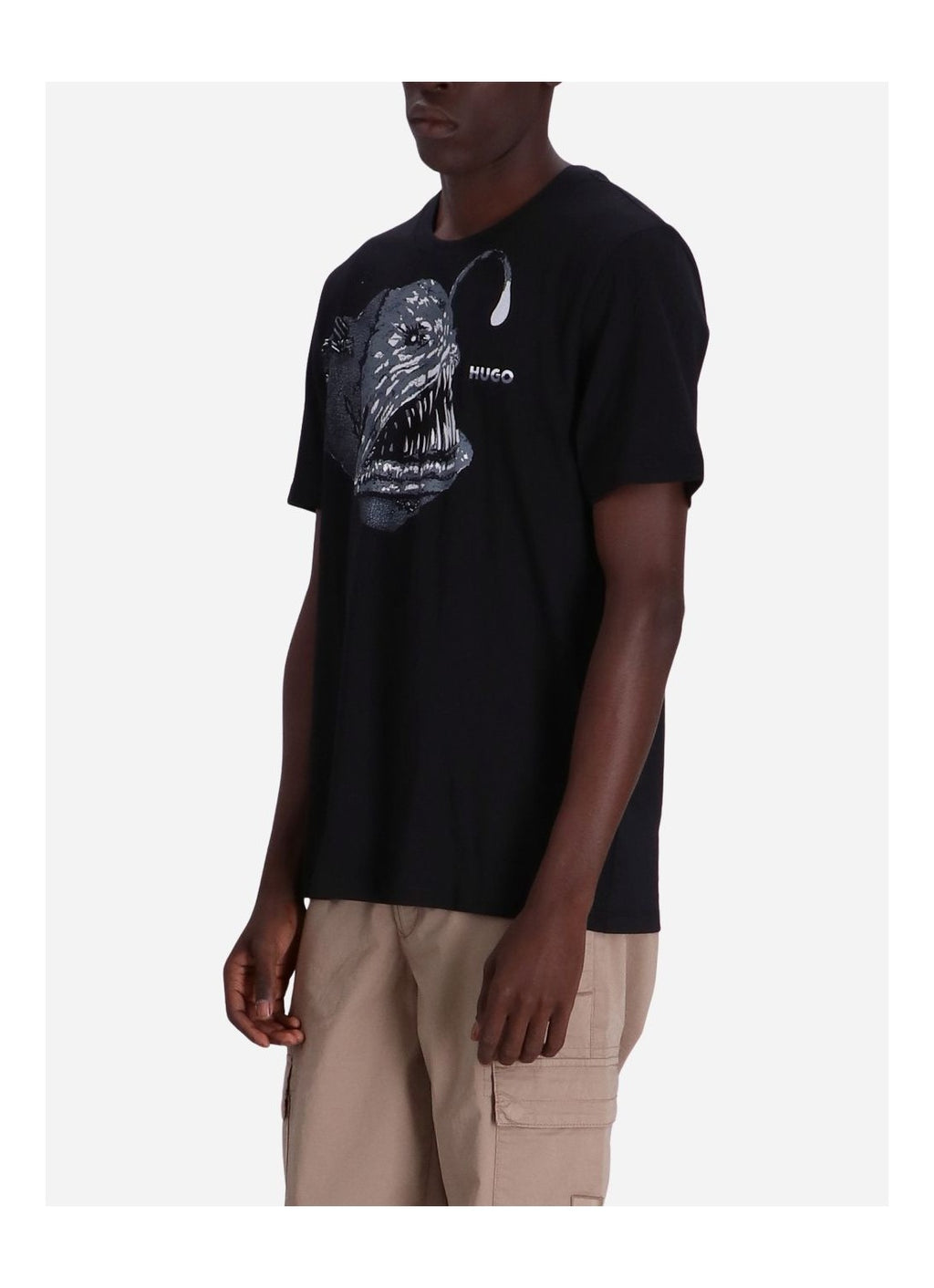 HUGO BOSS  Camiseta Manga Corta Hombre  Color Negro 50513896-001