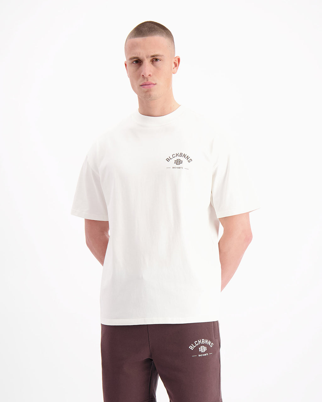 BLACK BANANAS Conjunto Hombre Modelo Bad Habits:1.125.3.26 White.