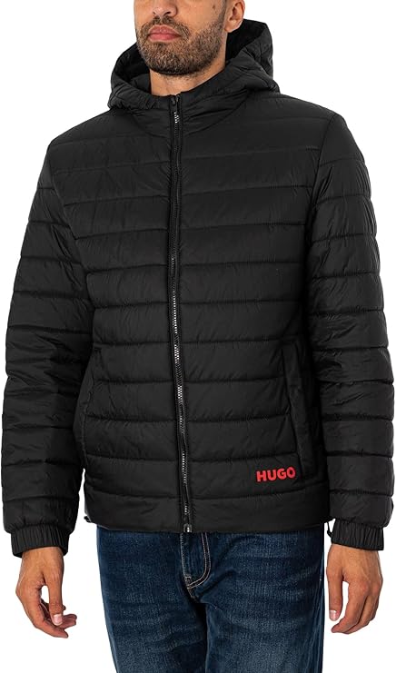 HUGO BOSS Chaqueta Hombre Acolchada 50518785-001Black..