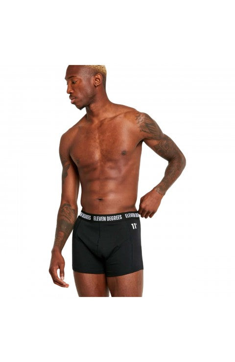 Eleven Degrees 11º .Pack de Boxers 11 Degrees 3 Pack Boxers Negros 11D1268-001