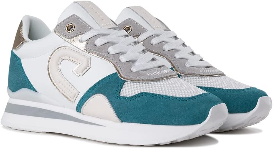 Cruyff Zapatillas Mujer Parkrunner Lux CC223973-600 Harbour Blue/White/Gold.