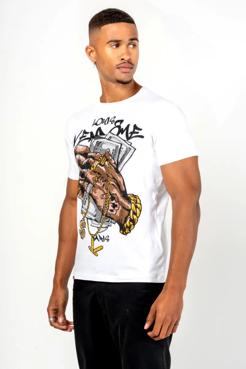 LOUIS VENDOME CAMISETA HOMBRE LV-67 White.