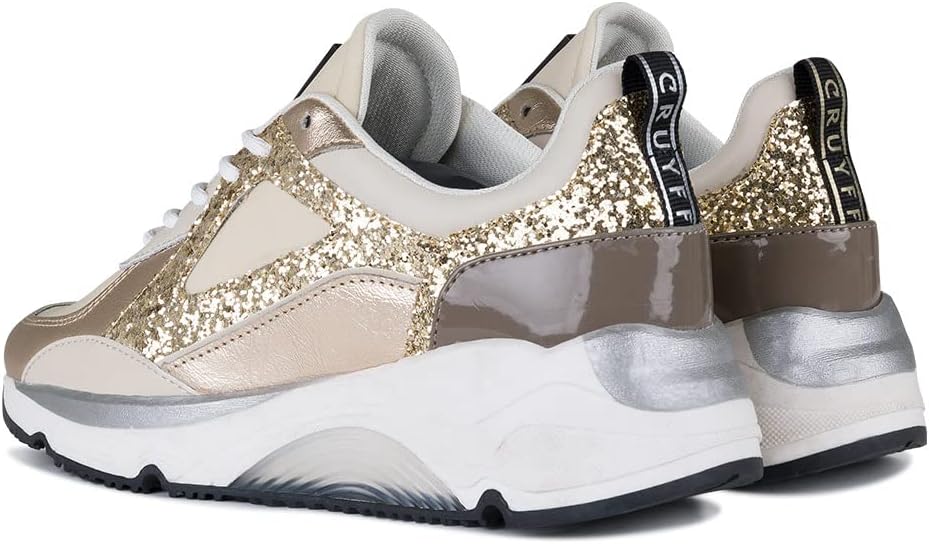 Cruyff Zapatillas Cruz CC221940-997 Gold/Cream.