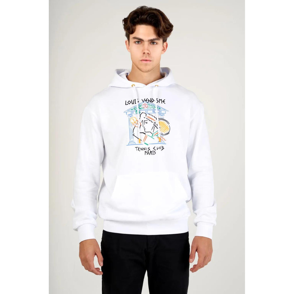 LOUIS VENDOME Sudadera con Capucha LV-26 White.