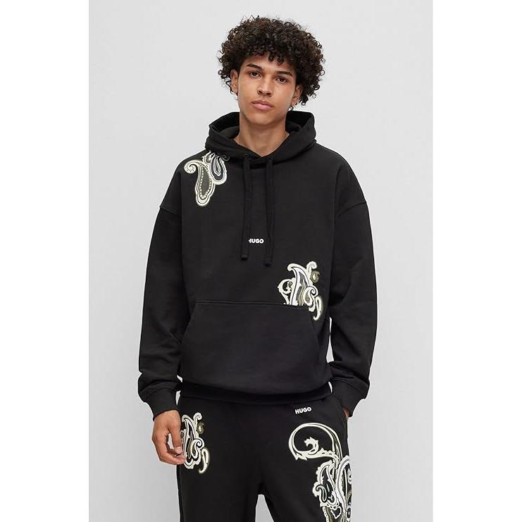 HUGO BOSS - Sudadera con capucha para hombre 50494559-001 Black..